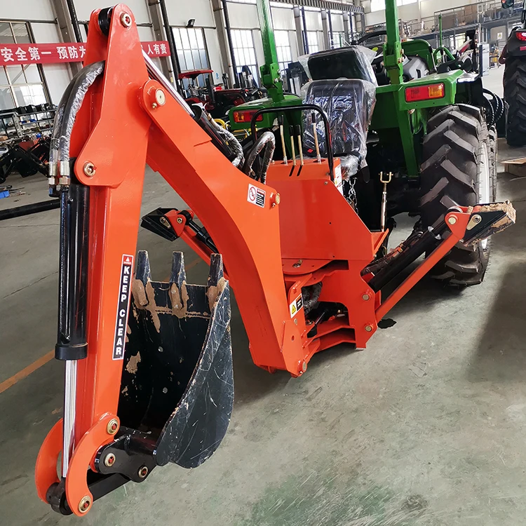 Best Price High Efficiency 3 Point Backhoe Attachment Lw6/Lw7/Lw8 Hydraulic Pto Backhoe Tractor Backhoe
