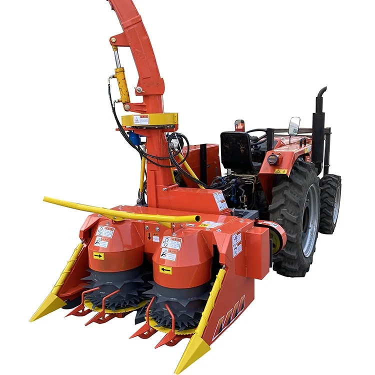 Agri machinery silage machine feeds silage harvester lawn mower hanging green forage harvester