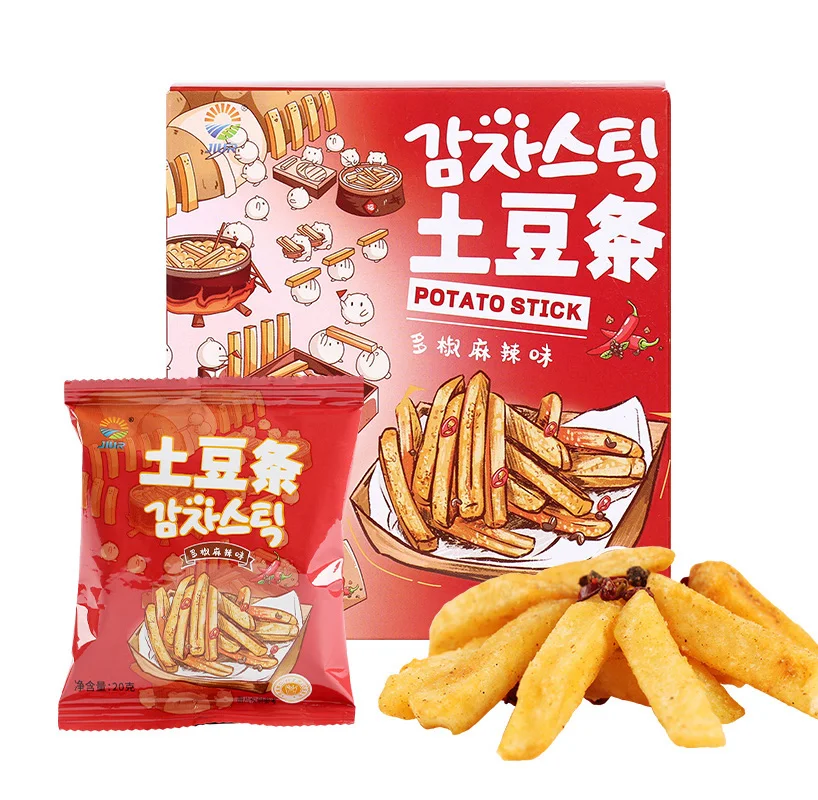 JIUR New Flavours Original raw-cut flavours Potato Stick casual binge-watching snacks  for sale