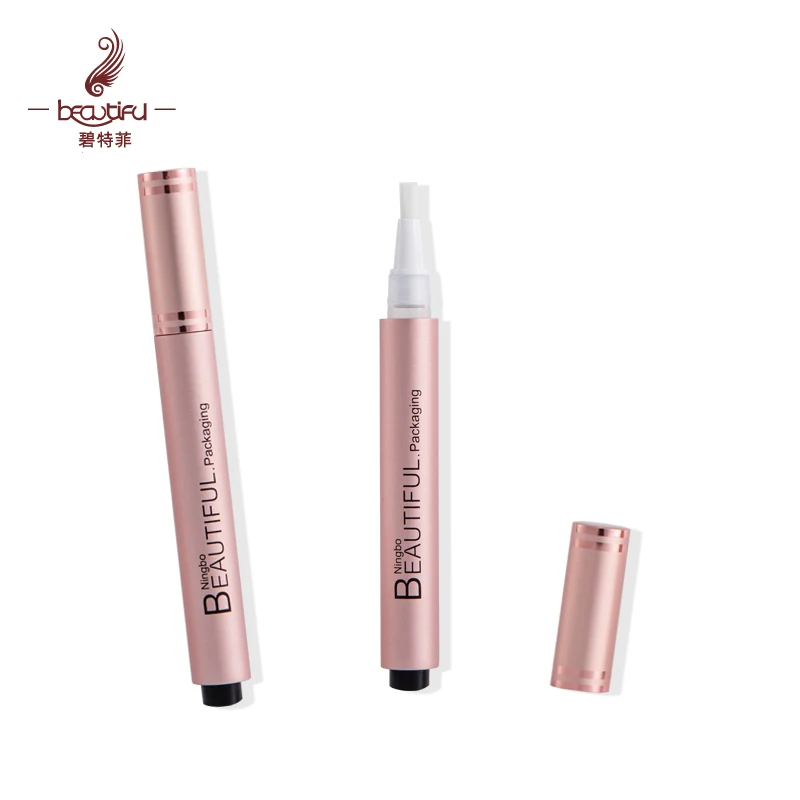 2.8 / 4 ML EMPTY PINK NAIL TREATMENT/GROWTH SERUM/STRENGTHENER & CUTICLE PROTECTOR & CUTICLE OIL PEN