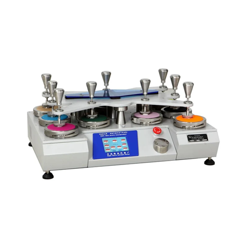 Fabric Flat Grinder For Abrasion Resistance Test Of Wool And Wool Blended Woven Fabrics Under Certain Pressure