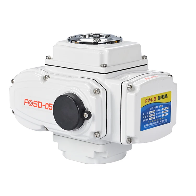 Manufacture DN50 actuator AC24V AC110V AC220V  DC12V DC24V 1 inch 1.5 inch 2 inch valve electric actuator