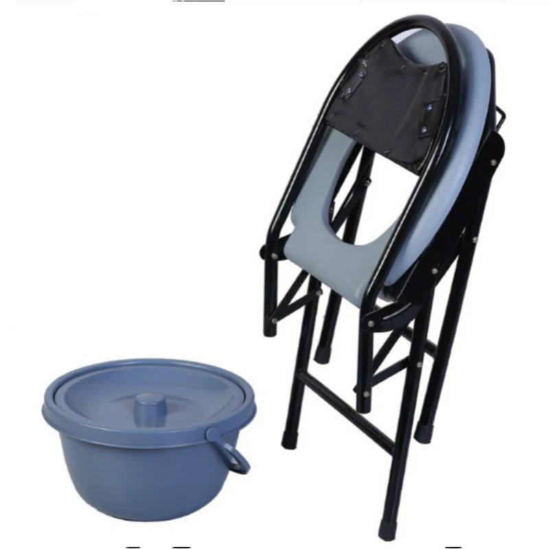 Cheap Price Good Quality Portable Folding Commode Toilet Chair