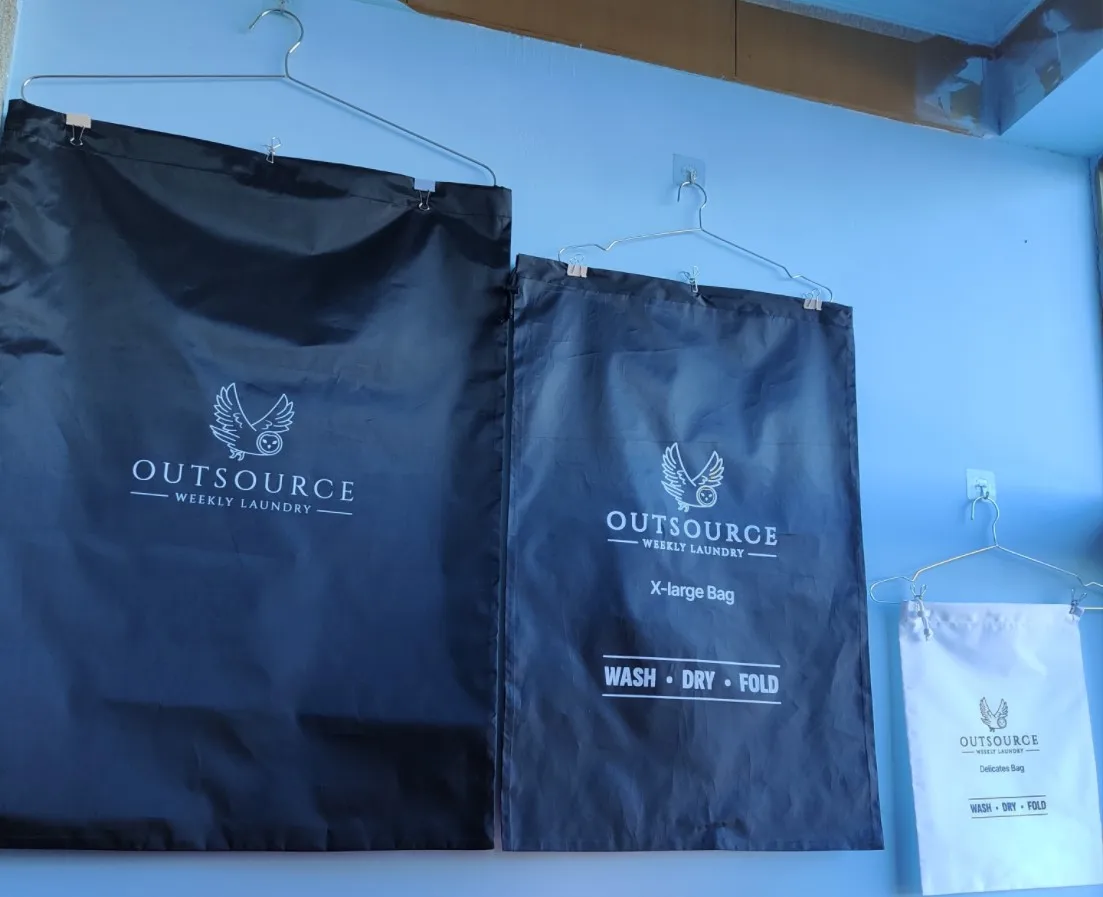 Customize X- Large Standard Delicate s Sets Nylon Laundry Bag with Logo