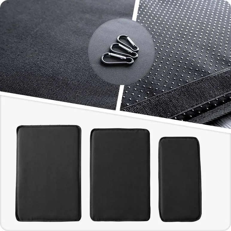 Promotional back seat car travel Fibreboard mattress PVC bed for set