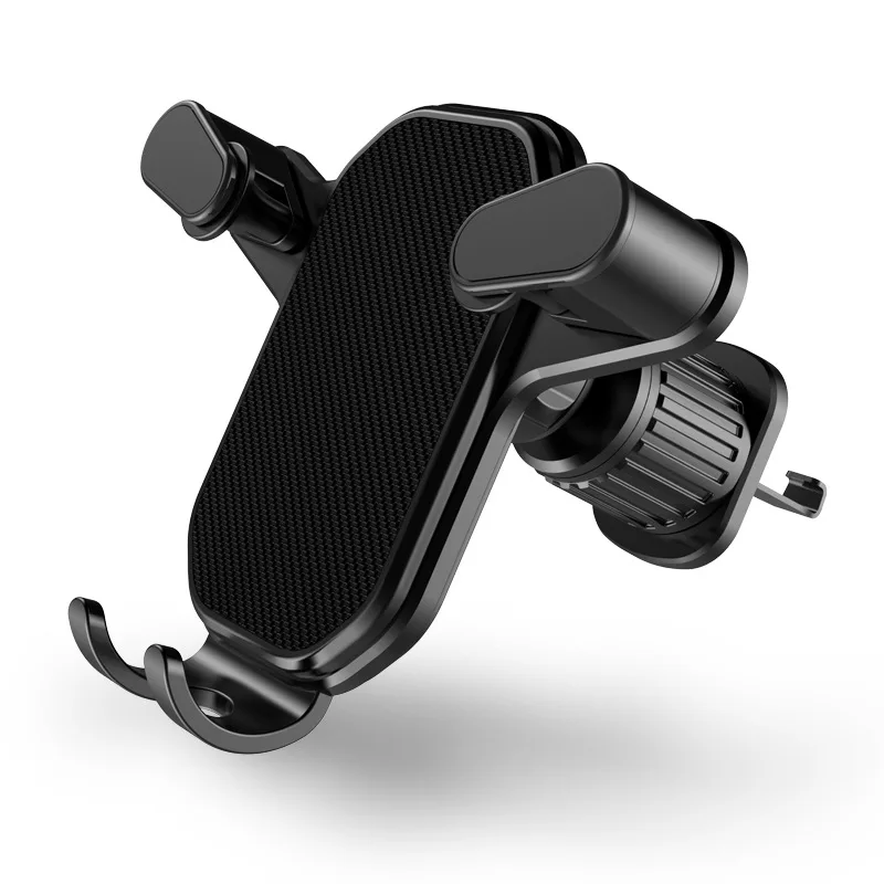 Горячая распродажа универсальный алюминий устанавливаемое на вентиляционное отверстие в салоне автомобиля зажим Крепление мобильный сотовый телефон стенд GPS для мобильного телефона