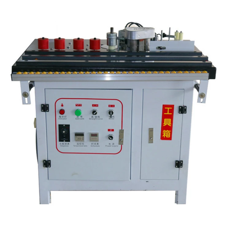 Furniture portable pvc melamine automatic wood manual edge banding machine
