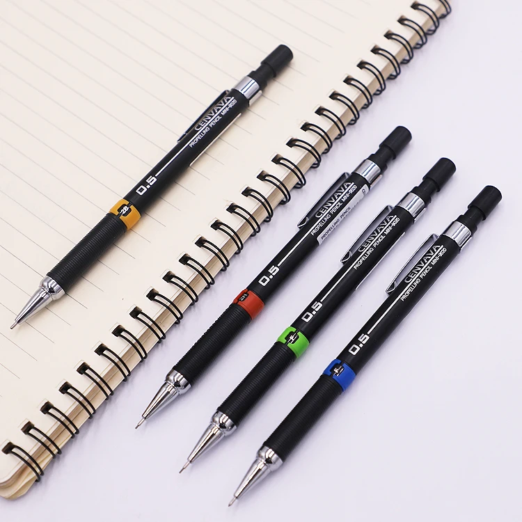 Sisin хорошо продается, новый тип, дешевые уникальные черные пластиковые механические карандаши