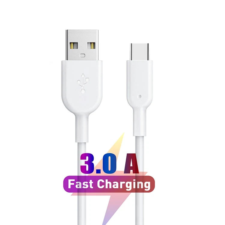 Free Sample OEM 1m 2m 3m USB Kable USB A To C Cable For Samsung Phone Fast Charging Cord 3A Type C Fast Cable USB Data Cable