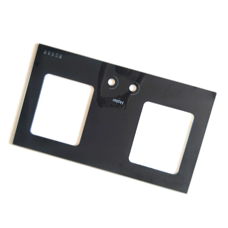 Customized 6mm and 8mm Safety Toughened glass for cooktop glass