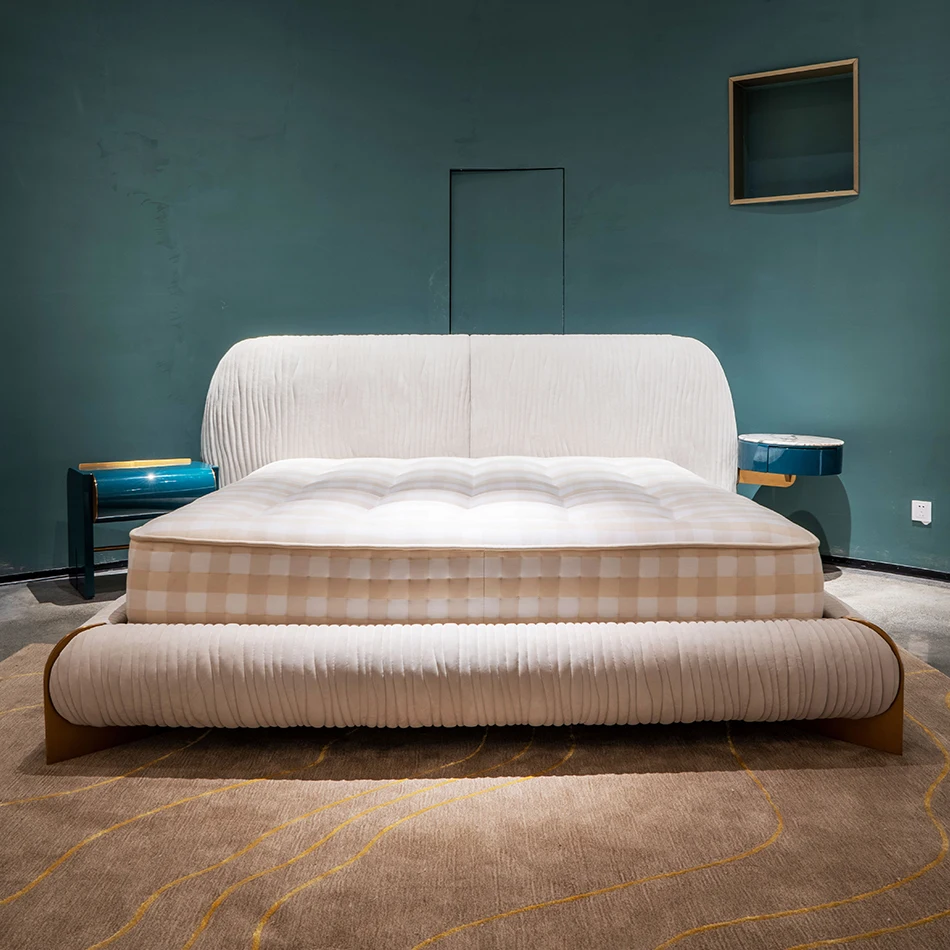 Elefante Bedroom Furniture Set Luxury king Size Bed Classic Mattress Bed Luxurious Bed