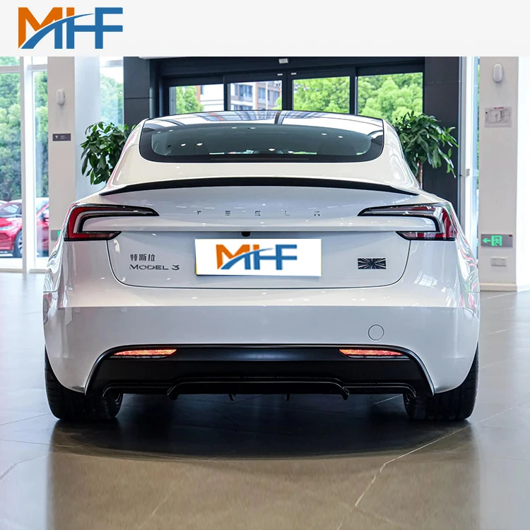 Китайский автомобиль Tesla Model 3 ev 2024 новых энергетических транспортных средств дальность действия 606 км Подержанный распродажа
