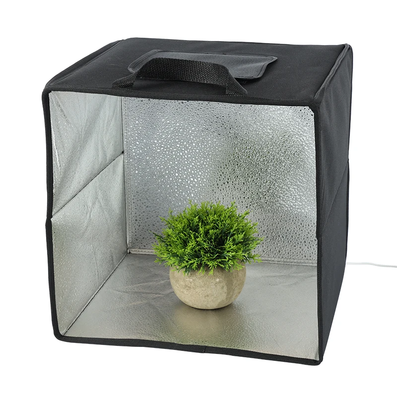 Display Stand Rotating Turntable Portable Led Photo Light Box  Display Rotating Turntable Set
