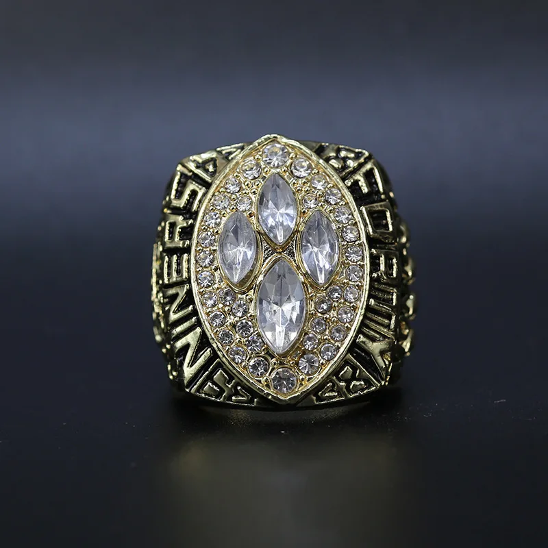 1989 San Francisco 49ers championship ring Europe and America popular memorial nostalgic classic ring