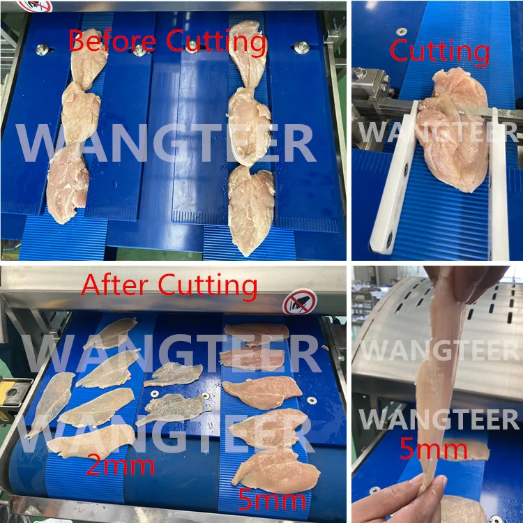 China Factory Frozen fish Chicken cutter Slicing Meat Slicer Machine
