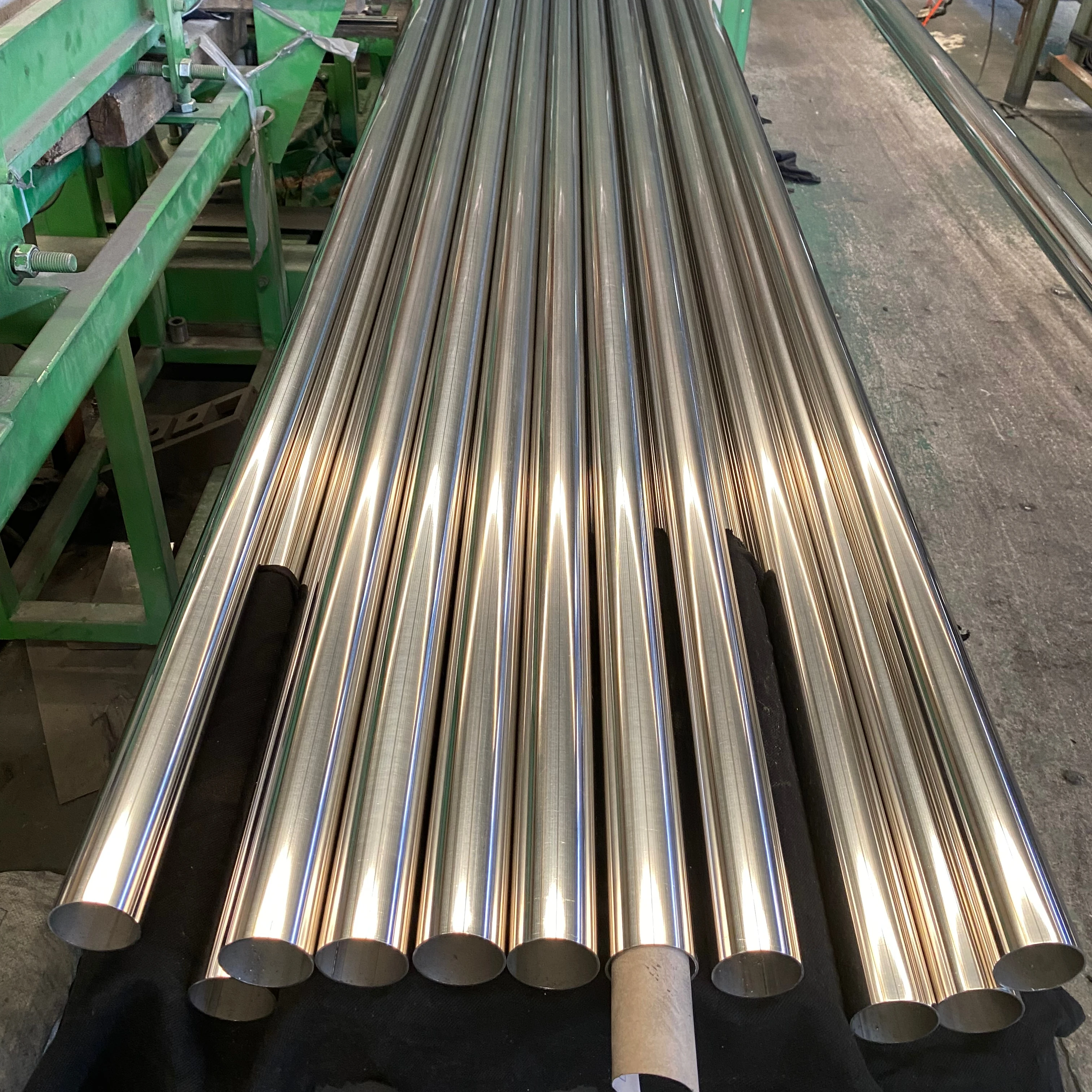 Best Price Manufacturer high pressure handrails sus304 316 round stainless steel tube pipe