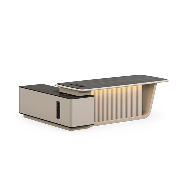 High Quality Commercial Boss Designer Office Desk Executive Modern Wood Luxury Ceo Office Desk