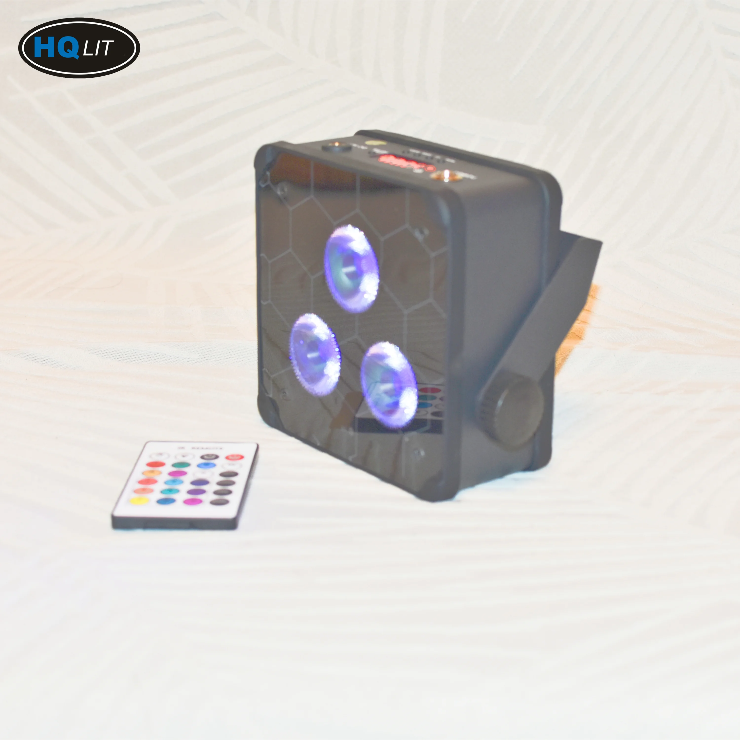 Wireless Uplight 3X18W RGBWA UV 6In1 Battery Powered Led Par Can Stage Lighting With Wifi IR Control