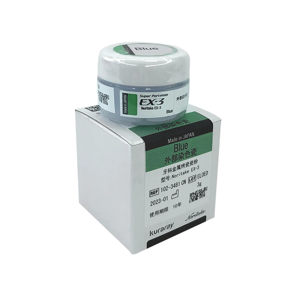 Kuraray Noritake EX-3 External staining  porcelain powder Used for color adjustment of porcelain veneers