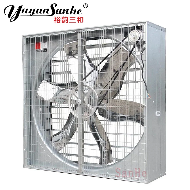 Poultry Shed Exhaust Fan Green House Fan Low Price Low Power Consumption Ventilation Fan
