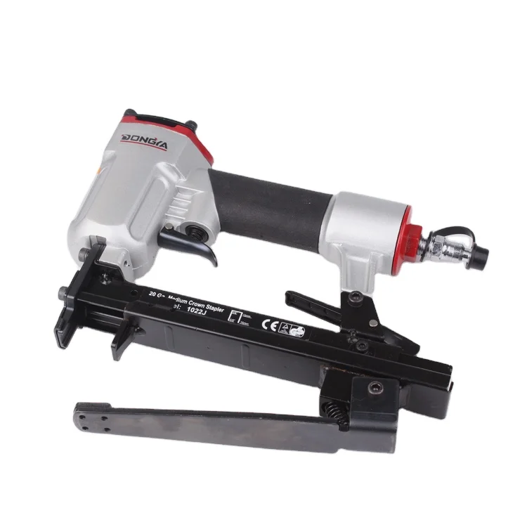 Air Carton Stapler Pneumatic Tools with 20 ga Medium Crown Air Nail Gun