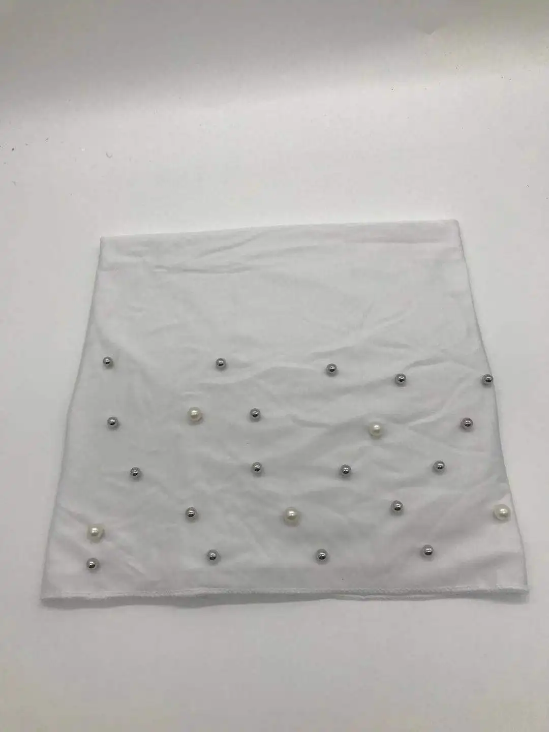 Middle East Versatile Beaded Style Head Scarf Milk Scarf Fabric Women Turban Hat Outdoor Bandanas Hat