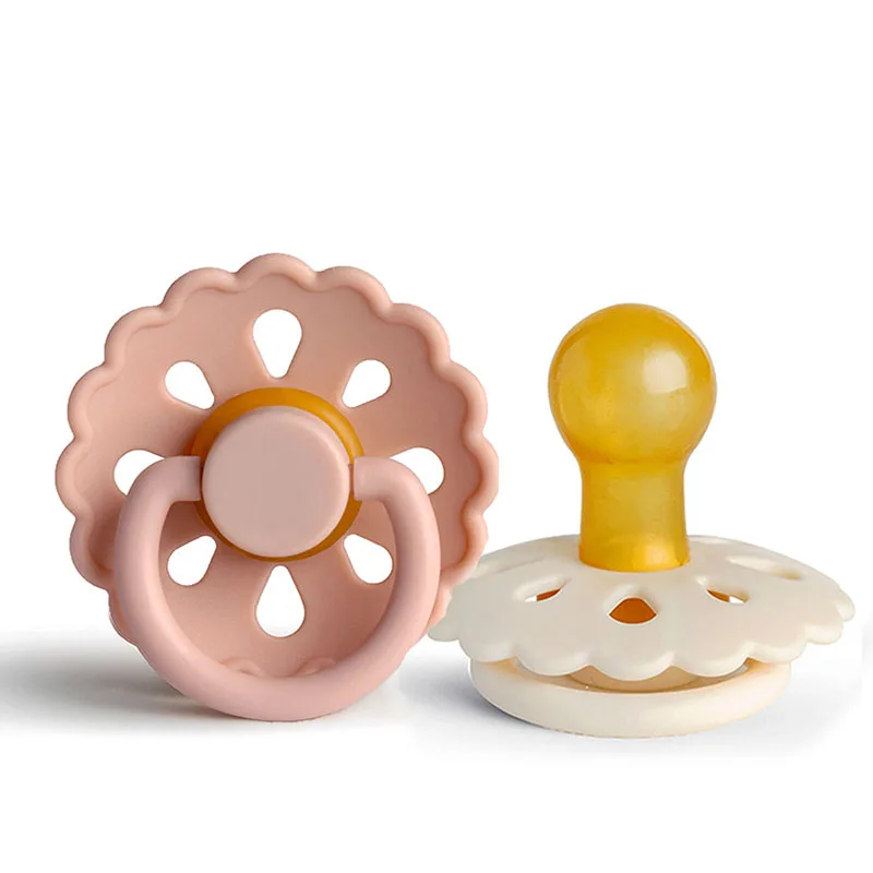 Wholesale Natural Latex Nipple Babi Silicone Custom Comforter Sherpa Moon Animal Infant Child Baby Dummy Pacifier