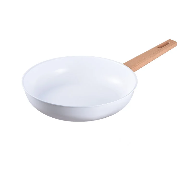 Wholesale Custom Kitchen set pots Utensils Aluminum Alloy Cookware Set with Wooden Handle Soup Wok and Casserole for Gas Stove