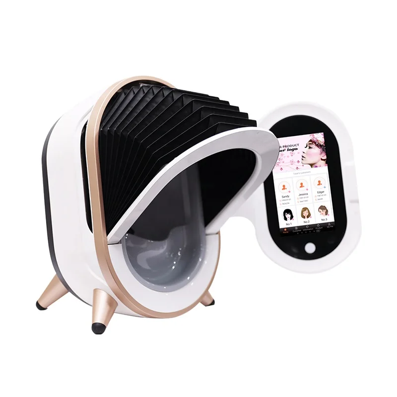 3D Smart Magic Mirror Skin Analyzer Beauty Machine Skin Moisture Analyzer Facial Test Machine For Salon Beauty