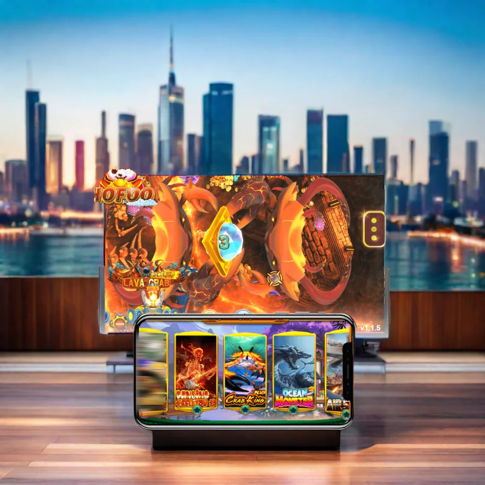 Mobile Coin Operated Online Fish Game System Software App for Amusement Games Distributor Sells Credits and Game Software