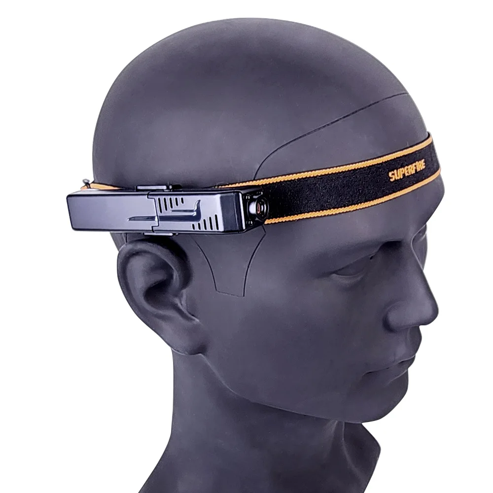 Portable first-person perspective ip night vision human visual video Camera with Night Vision on Glasses