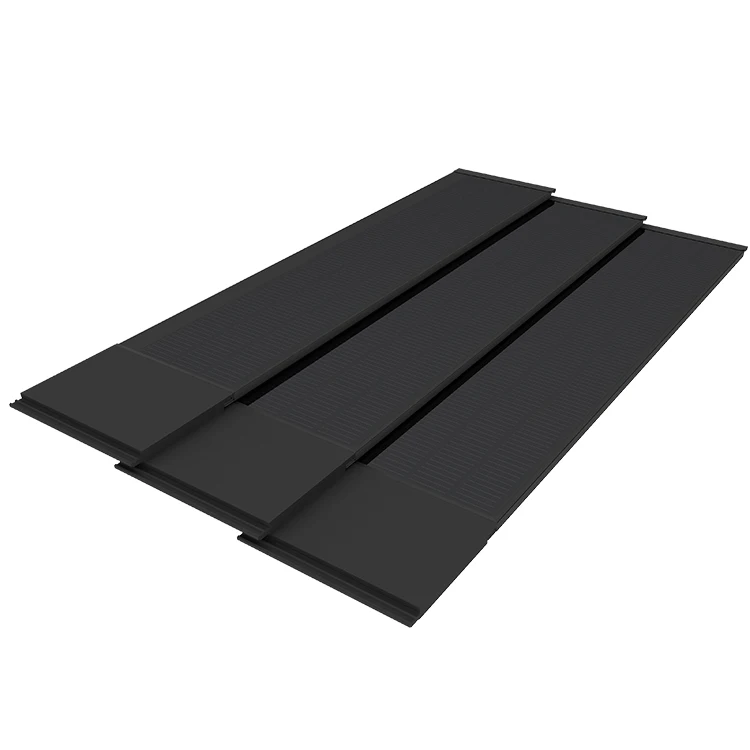 changsun BIPV solar tile rooftop PV modules High strength light corrosion High efficiency green buildings energysolar tile