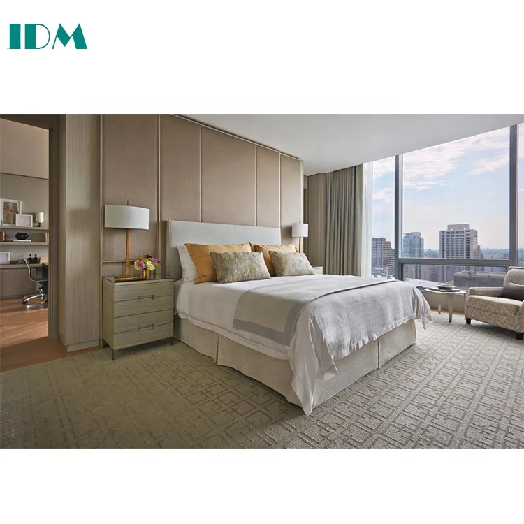  IDM-381Luxury мебель гостиницы из дубай отель квартира кровать для 5-звездочного