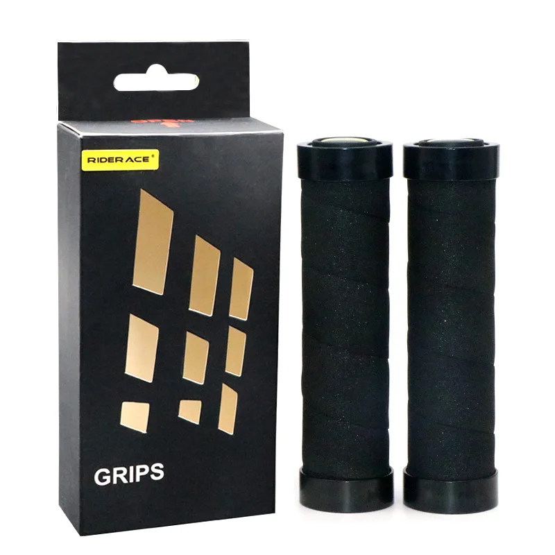 Bicycle Lock-on Grips Bike Soft EVA Handlebar Cover Cycling Handle Bar With Cork Sweat Absorb Grips MTB Mountain Folding Bike