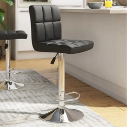 sillas de bar restaurant bar furniture chair grey high back swivel bar stool