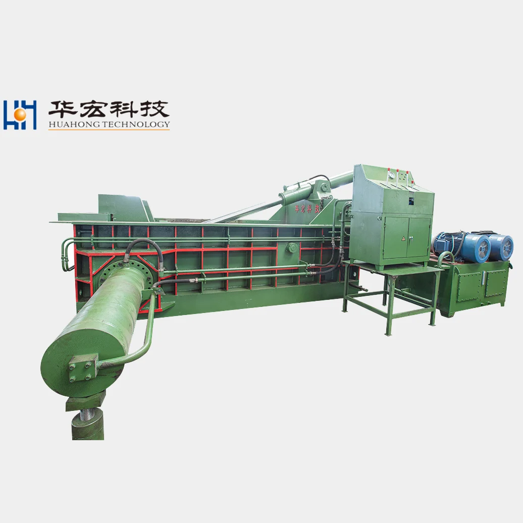 Hydraulic automatic scrap metal car baler