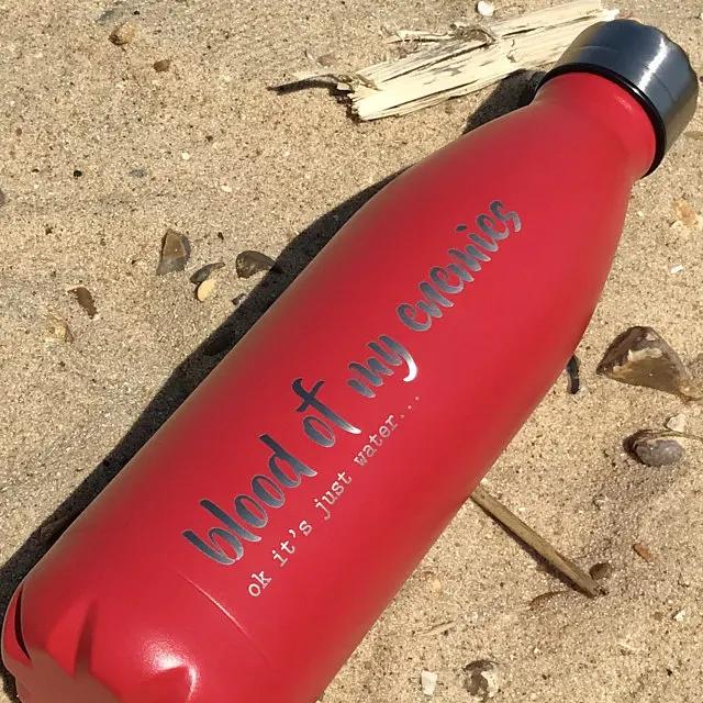 Best selling cello bottle water bottle ocean 304 stainless steel water bottle