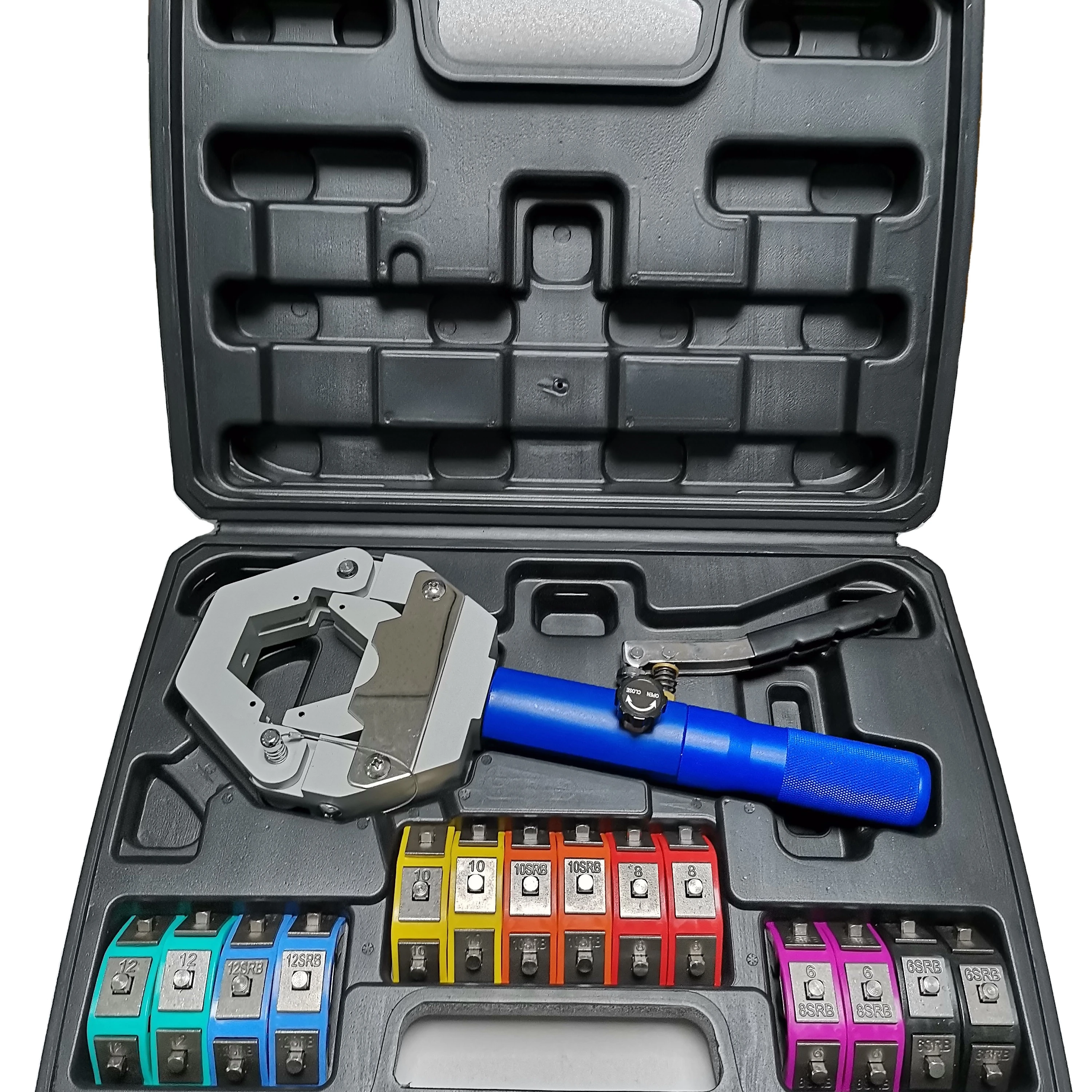 Car Air Conditioner auto ac hose manual crimping tool hydraulic a/c hose crimper kit for sae r134a and r12