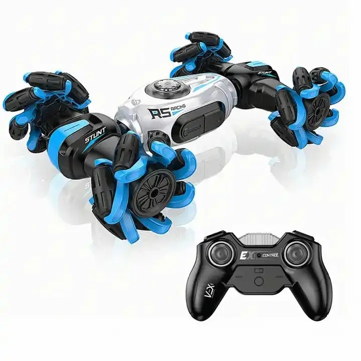 Explosive Stunt Wheel RC Twist Car Toys With Light Show Remote Control Twister Car Toys Radio Control Stunt Truck Toy