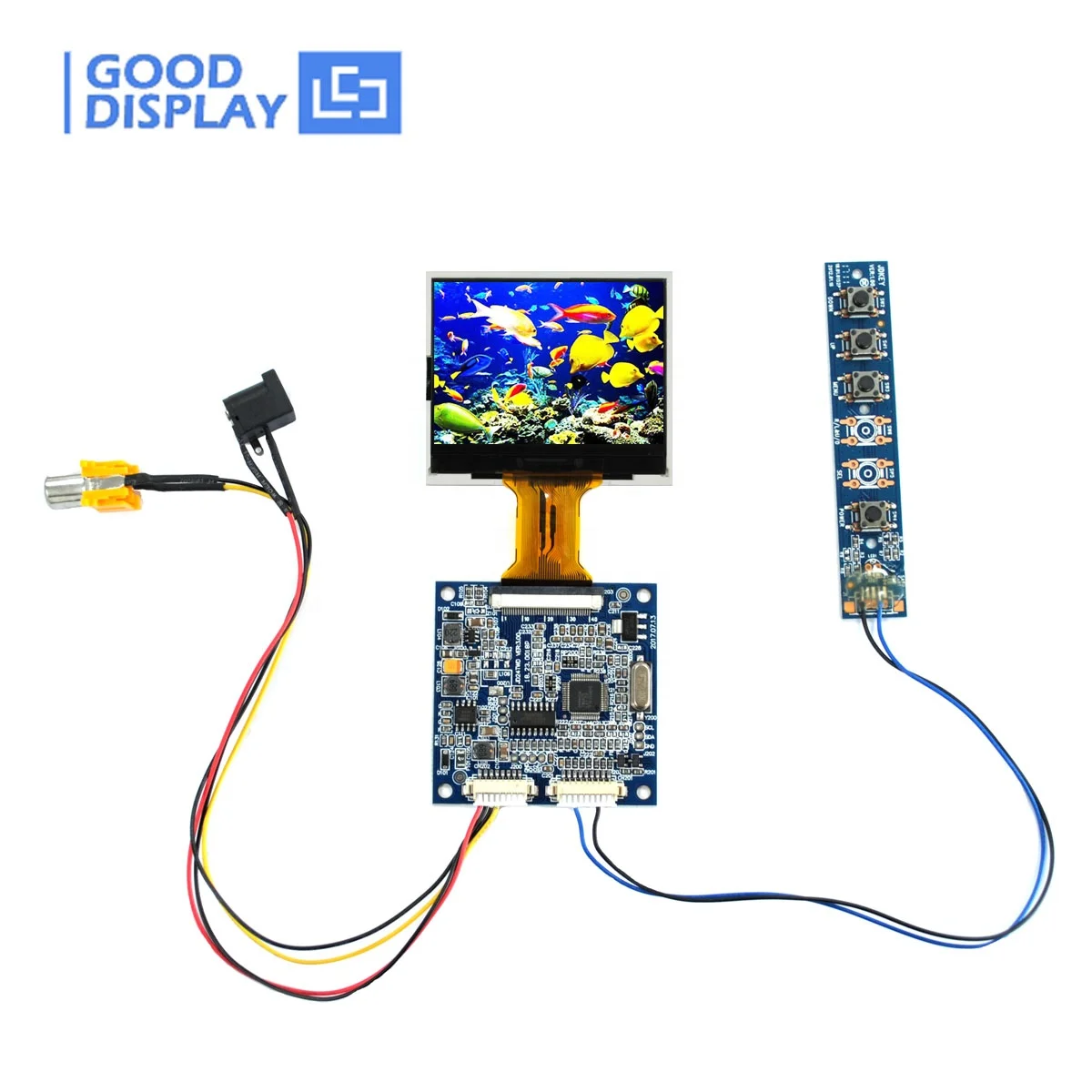 Маленький цветной ЖК-дисплей 2,5 дюйма 480x234 для видеомонитора