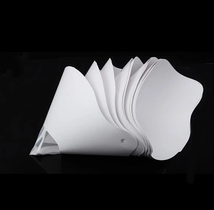 500Pcs 3D Printer Paper Filter LCD Photocuring Consumables UV Resin Accessories Thicker Paper Funnel