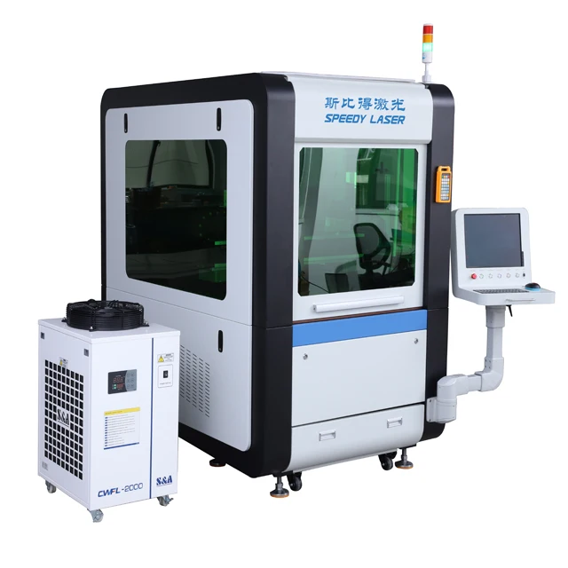 Speedy Laser Small size 600*600mm 1000W 1500W 2000W Cutting Fiber Laser Cutting Machine stainless steel brass silver cutting