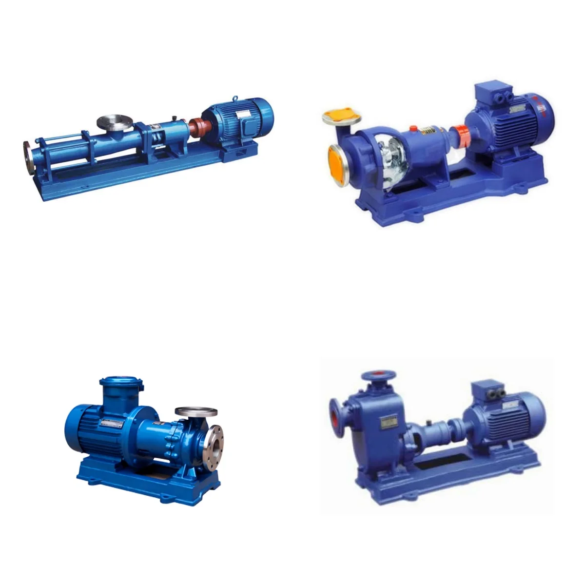 High Quality SS316L Stainless Steel Single Screw Pump Centrifugal Submersible Booster Food Sewage High Viscosity Gear Structure