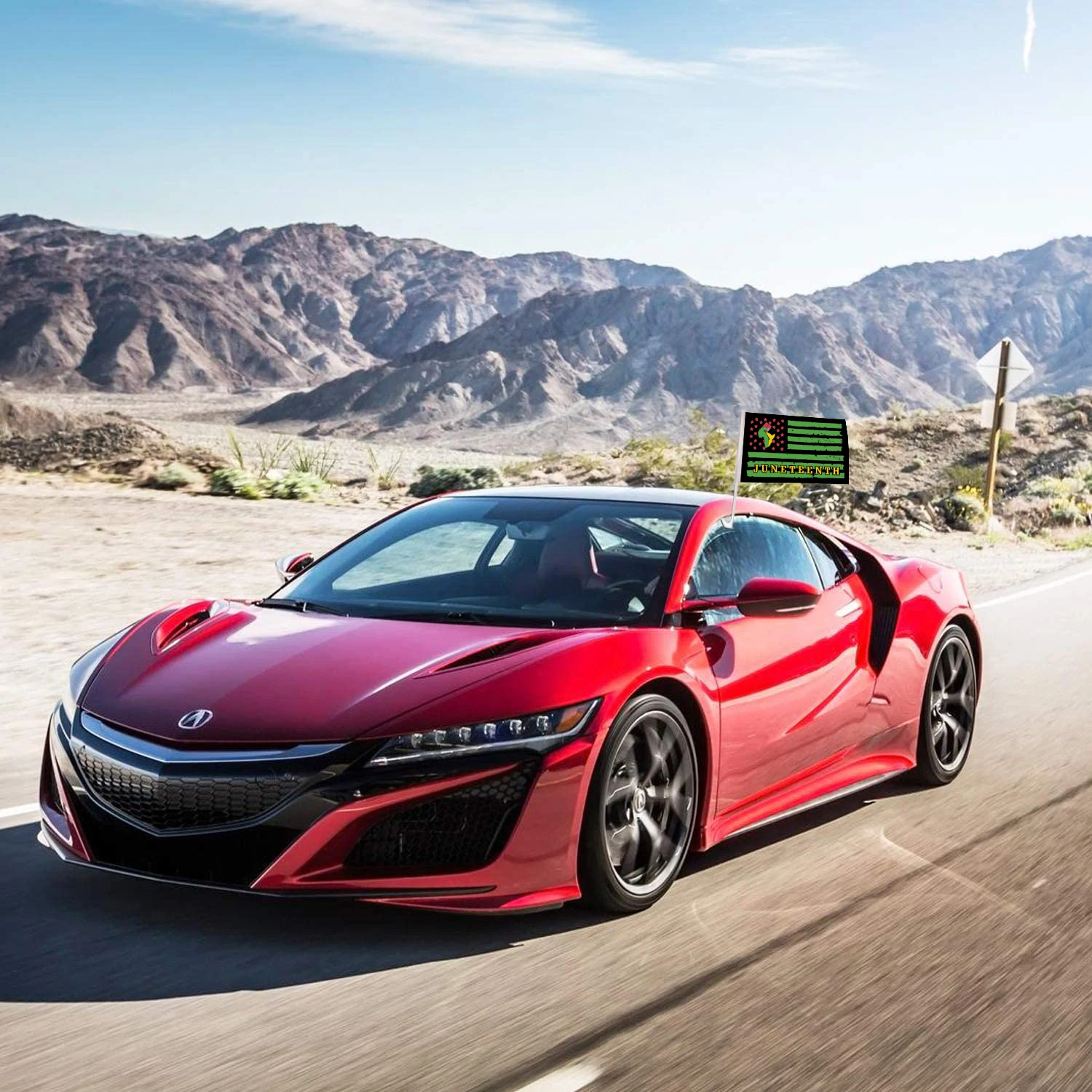 Create Unforgettable Impressions Show Your Colors with Custom  Juneteenth Car Flags