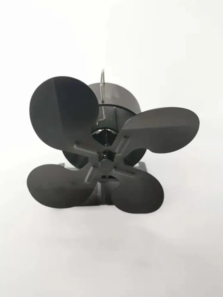 Eco-friendly wood fireplace fan low noise  high speed mini stove fan
