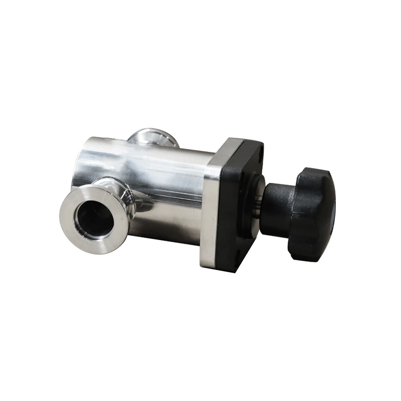 HIGH VACUUM MANUAL STRAIGHT ANGLE VALVE, DN16-DN50