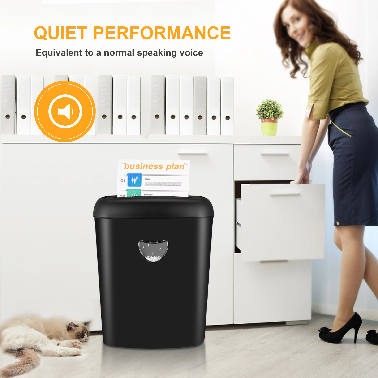 Mirco Cut High Quality Paper Shredder Office Home Use We Are Manufacturer