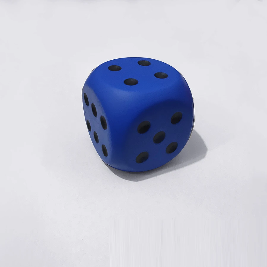 Pu Foam Exercise Dice Custom Logo Dice Anti Stress Game Cube Fitness Dice Custom Decompressionf toys