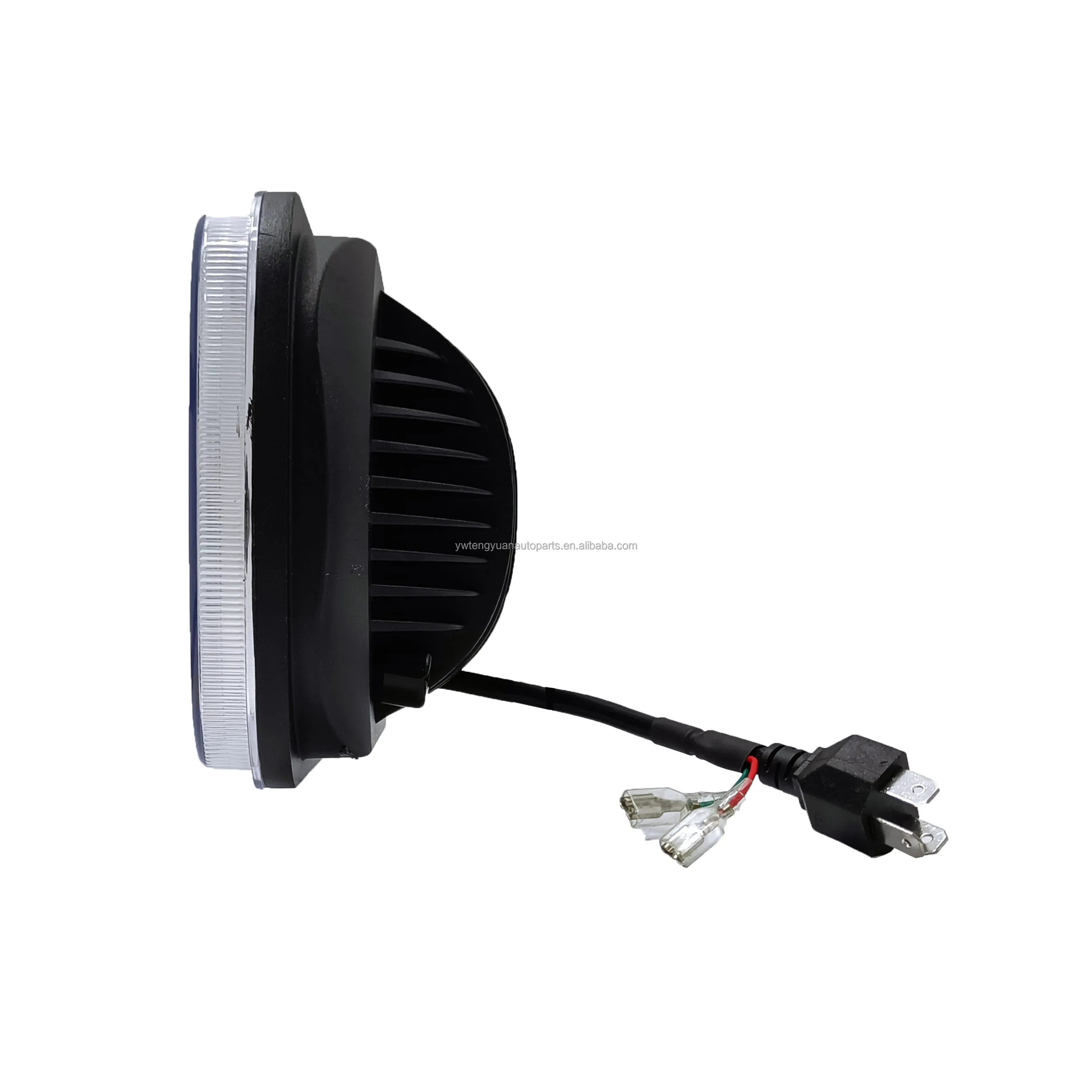 Newest 65W Auto Lighting System Rectangle Square Hi/Lo Dual Color Sealed Beam Amber 5x7 INCH Led Headlight