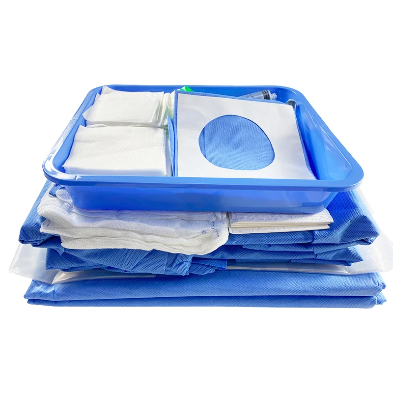 Medical Surgical Angio drape Pack Disposable Angiography Package Kit